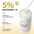 thumbnail image 7 of MM Niacinamide Vitamin C Brightening Lotion – Hydrating Face & Body Moisturizer for Dark Spots, Uneven Skin Tone & Radiant Glow, 7 of 7