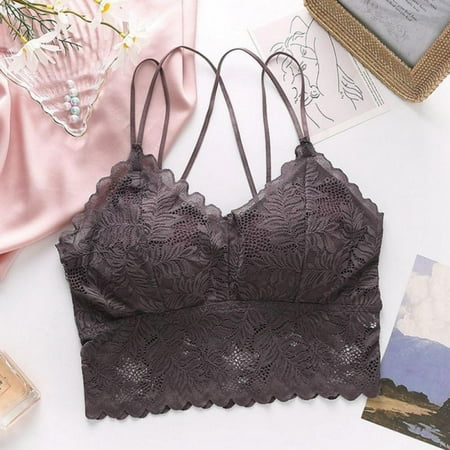 

Fantadool Women Cami Tanks top Lace Bralette top for Women Beauty Back Underwear Lingerie Cropped Camisole