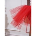 thumbnail image 6 of YONGHS Kids Girls Gingerbread Man Christmas Costume Sleeveless Ballet Dance Ice Skating Tutu Dress Red 14, 6 of 7