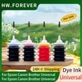thumbnail image 1 of Universal Dye Ink Refill Ink Kit For HP For Brother For Canon For Epson 30ML All Inkjet Printer Vivid Color Refill Ink Kit, 1 of 5