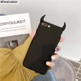 thumbnail image 4 of Cuernos Del Diablo Cubierta De Ángulo De Demonio Para iPhone 14 13 12 11 Pro Max Mini Plus 6 6s 7 8 X XS XR SE 2020 2022 SE2 SE3 Fundas De TPU De Silicona Suave Trasera, 4 of 4