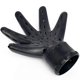 thumbnail image 2 of Hair Curler Styling Salon, Professional Hairdressing Tool Black Plastic Hand Shape Hair Blow Dryer Diffuser Accessory(1pcs, Black), 2 of 5