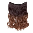 thumbnail image 2 of Invisible Wire in Hair Extensions Miracle Secret Fish Line Silky Straight Synthetic Hairpieces, 2 of 5