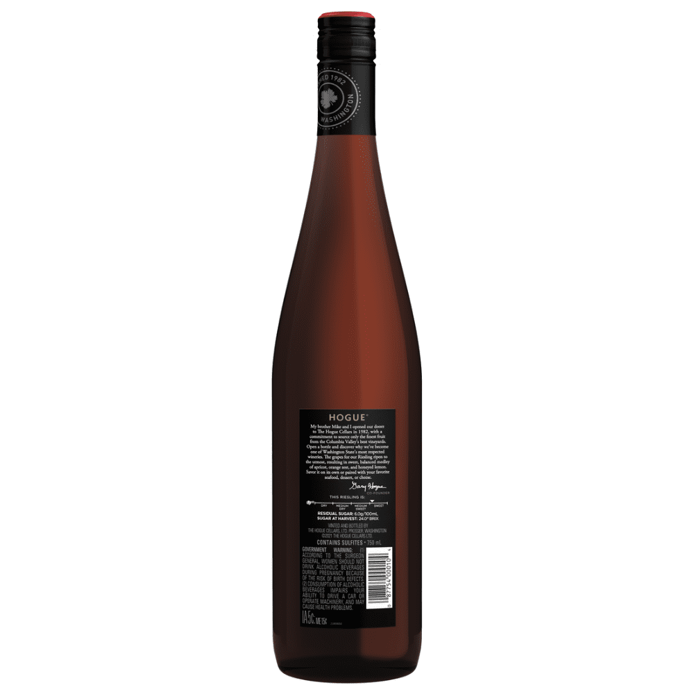 Hogue Late Harvest Riesling White Wine, 750ml Bottle