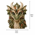 thumbnail image 3 of Fantasy Dragon Patchwork DIY Kit, Multi‑Color Dragon Motif Set, Beginner Quilting Hobby Supplies, for Indoor Living Room Study Display D, 3 of 8