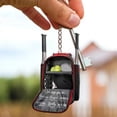 thumbnail image 5 of Mini Baseball Backpack Acrylic Keychain - for Fathers Baseball Players Moms Dads and Teams, 5 of 5