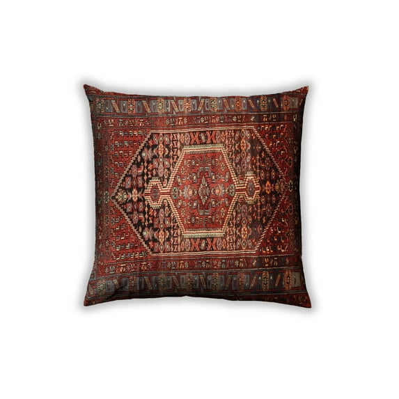 Ahgly Company Indoor Square Traditional Throw Pillow, 18 inch by 18 inch