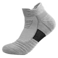 thumbnail image 1 of Calcetines deportivos de baloncesto de élite para hombre, de caña media, cortos, de verano y otoño, con parte inferior de toalla, gruesos, antideslizantes, transpirables, 1 of 1