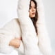 thumbnail image 5 of Chaqueta de invierno con capucha para mujer, cálida y con parches de ry, color liso, 5 of 9