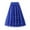 Blue, variant on Women Clothes,Women Solid Color Ruffled Mesh Skirt High Waist Prom Poached Skirt Half-Length Skirt