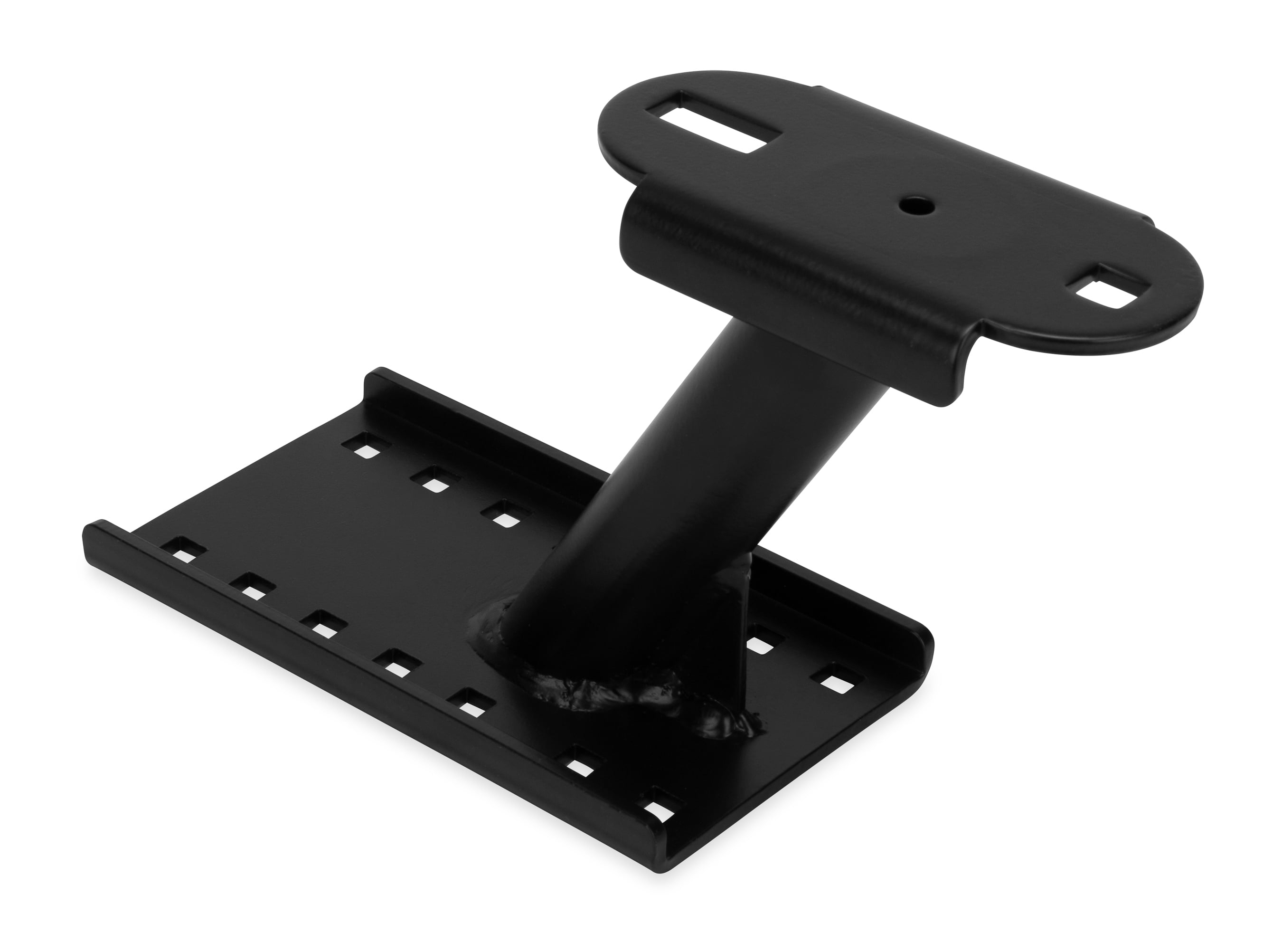 Camco Eaz-Lift Spare Tire Mount | Create an Exterior Spare Tire Location | Powder-Coated Steel Mount, Black and Silver (48474)