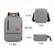 thumbnail image 3 of Mochila Escolar para Niños y Niñas de 15 Años, Mochila para Portátil, Bolsa para El Almuerzo, Estuche para Lápices, Mochila Impermeable, Mochila de Día., 3 of 7