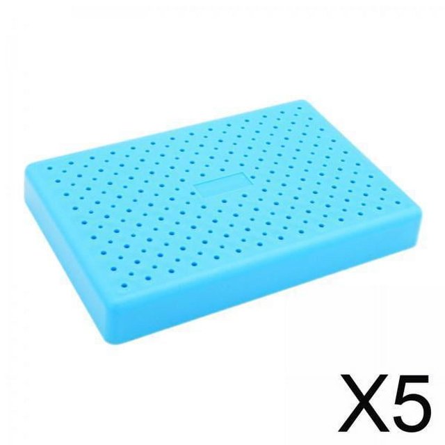 5xModel Hobby Parts Holder Para Aerógrafo Spray Hobby Model Parts Herramientas De Modelado Azul