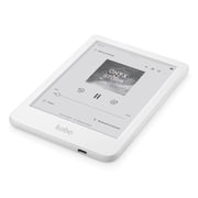 Kobo Clara Colour eReader White with Cobalt Blue Basic SleepCover Case Bundle