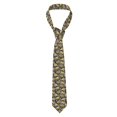 thumbnail image 2 of Yiaed Excavator At Work Print Men's Ties Silk Business Necktie for Husband Father Valentine's day Father's Day Gift, 2 of 7