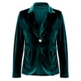 thumbnail image 7 of Xingpeng Nylon Blazer for Women Fall Long Sleeve Casual Comfort Stretch Jacket Business Relaxed Fit 2026 Navy S, 7 of 7