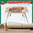 thumbnail image 3 of Jolicasa 27.6"H Wooden Puzzle Table for Adults,1500PCS Jigsaw Puzzle Board with 4 Sorting Drawers and Translucent Cover, 3 of 6