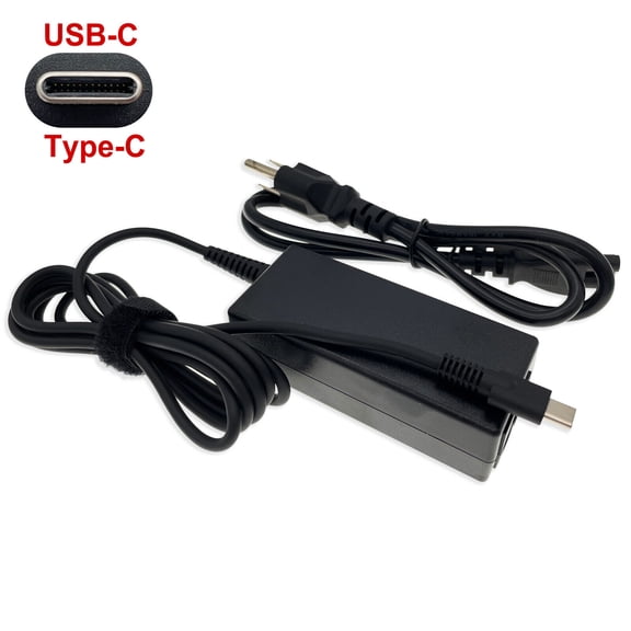 New 45W Type-C AC Adapter Charger For Lenovo 100E 2nd Gen 81QB000AUS Chromebook