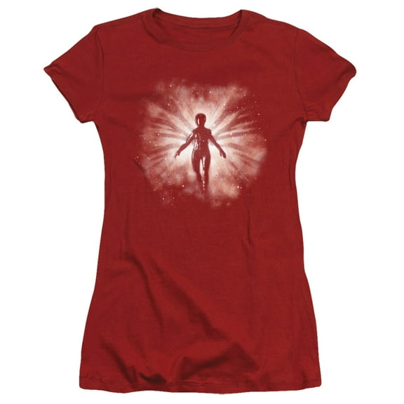 Star Trek Discovery Red Angel Junior Women's Sheer T-Shirt Cardinal