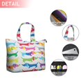 thumbnail image 2 of Colorful Funny Dachshund Travel Tote Bags for Women Carry On,Large Weekender Bags for Women Travel,Multi Functional Duffle Bag for Work,Shopping,Sports, 2 of 5