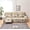 D, variant on Oversize Recliner Chair Covers Printed 1 2 3 Seat Reclining Sofa Slipcovers Anti Slip Loveseat Sofa Cover Furniture Protector with Pocket-E||1 seat (4pcs)
