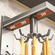 thumbnail image 2 of Wall-Mounted Kitchen Rotary Hook Rack,Aluminum Storage Hanger, 2 of 4
