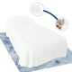 thumbnail image 1 of Juego de Edredón y Sábanas Individual Gaon Set de 6 Piezas para Cama Elegante Ultrasuave Con 2 Fundas de Almohada Blanco, 1 of 5