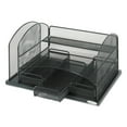 thumbnail image 3 of Onyx Organizer with 3 Drawers, 6 Compartments, Steel, 16 x 11.5 x 8.25, Black, 3 of 3