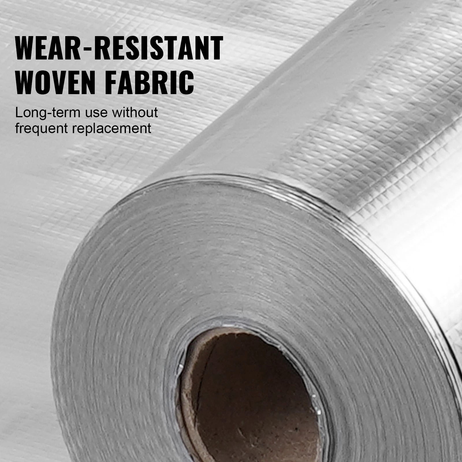 Sauna Foil Vapor Barrier 500SQFT Aluminum Insulation Heavy-Duty (3FT X 167FT)