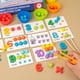 thumbnail image 4 of Juguete de madera con cuentas de clip para niños, cuenco para clasificar, actividades de aprendizaje para niños pequeños, juguete de motricidad fina, educación preescolar temprana, Montessori, 4 of 4