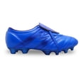 thumbnail image 1 of Manriquez Botines de fútbol piel tachones suela TPU césped natural azul, 1 of 5