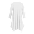 thumbnail image 5 of SHTXOZHI Women's Cocktail Dresses 3/4 Sleeve Crewneck A-Line Vintage Wedding Guest Dress, 5 of 9