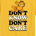 thumbnail image 3 of Garfield - Don't Know Don't Care - Toddler And Youth Short Sleeve Graphic T-Shirt, 3 of 5
