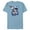 Ocean Blue, variant on Disney Mickey Mouse #28 Game Time Football Catch Sports - Short Sleeve Blended T-Shirt for Adults - Customized-Yellow