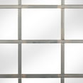 thumbnail image 5 of DecMode Industrial Metal Arched Window Pane Shape Wall Mirror with Dark Gray Finish, 30"W x 40"H, 5 of 14
