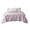 Lilac, variant on Gracie Mills Lucile Textured Oversized Down Alternative Blanket with Satin Trim - GRACE-3673