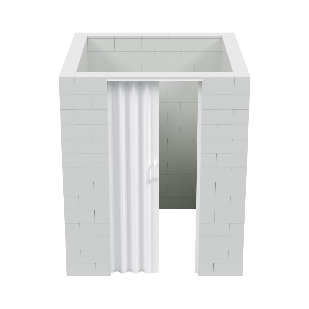 EverBlock 6’ x 6’ x 7’ Lactation Room Kit Full Room 3’ x 7’ Doorway