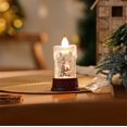 thumbnail image 2 of Zhourta Christmas Water Filled Luminous Candle Lights Night Light Wind Lamp Ornaments Santa Claus Small Gift Christmas Tree Decoration, 2 of 6
