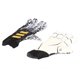 thumbnail image 4 of Guantes de portero de fútbol, guantes de portero de látex gruesos transpirables, guantes de seguridad antideslizantes para entrenamiento, 4 of 5