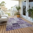 thumbnail image 6 of Addison Rugs Chantille Indoor/Outdoor Transitional Panel Purple Washable Rectangle Rug, 9' x 12', 6 of 6