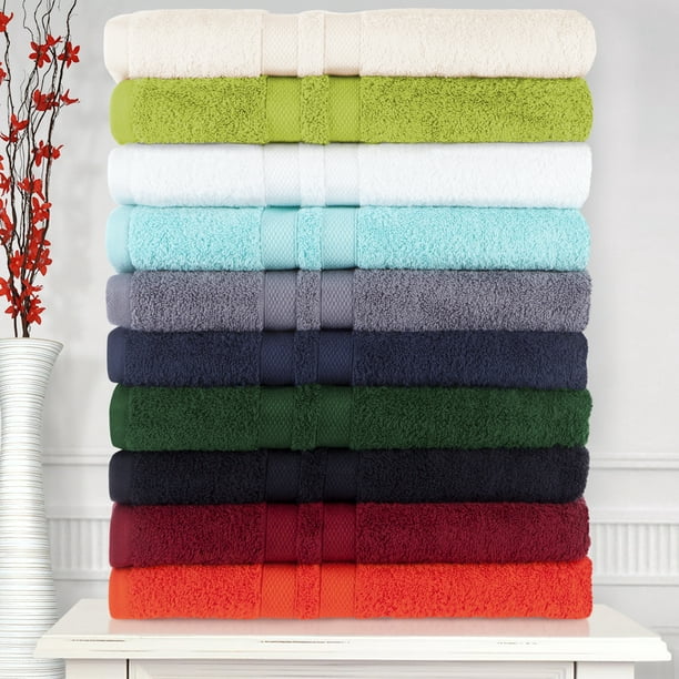 Impressions Ece Egyptian Cotton 6-Piece Bath Towel Sets - Walmart.com ...
