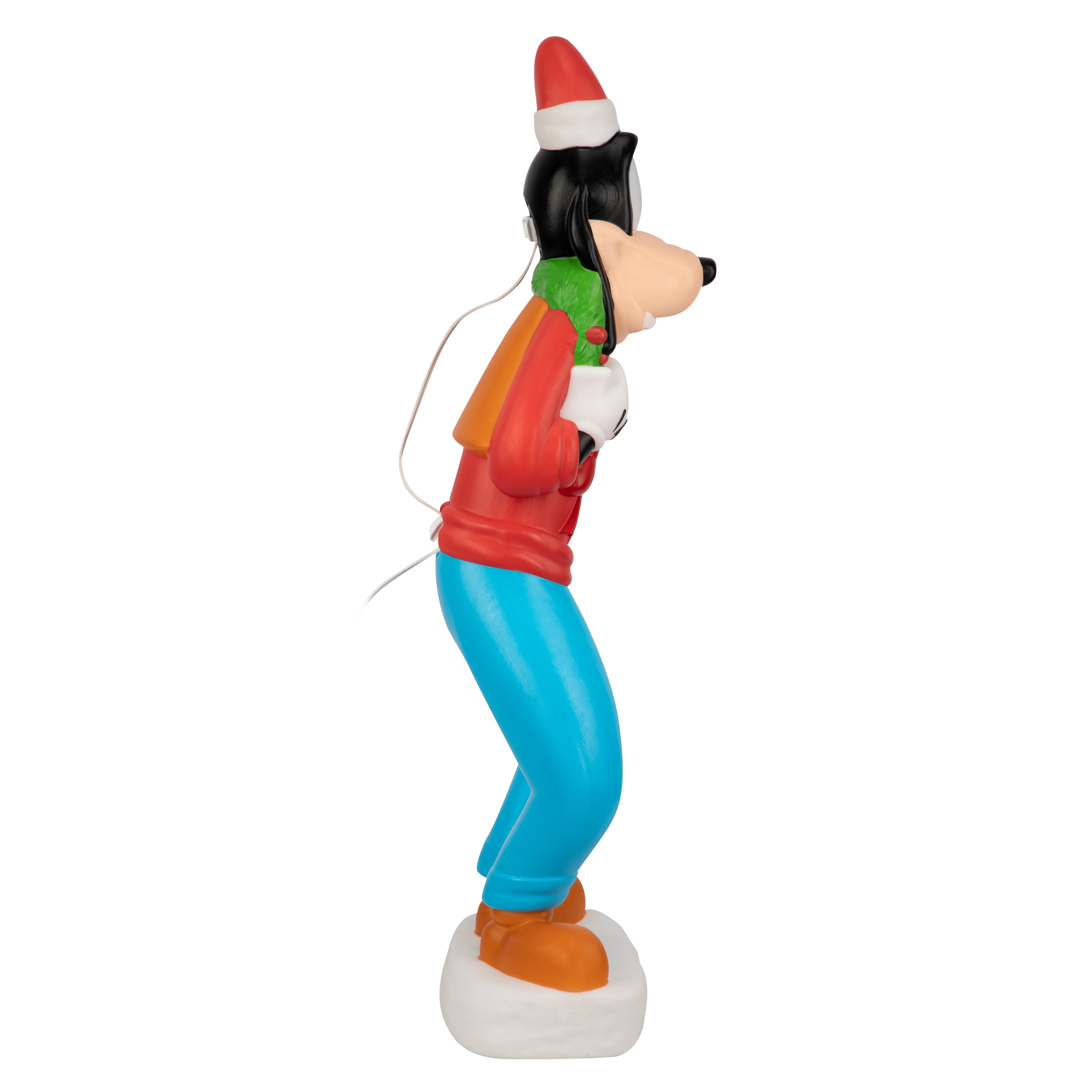 Christmas Goofy Lighted Blow Mold Outdoor Decor by Disney, 32 in