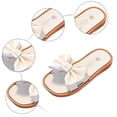 thumbnail image 4 of Hessimy Toddler Cute Bunny Slides Slipper Boys & Girls Summer Sandals Non-Slip Flip Flops Comfy Beach Shoes Indoor & Outdoor boys slippers(White,11.5), 4 of 5