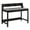 Black, variant on Coaster Besler 47" Transitional SmartTop Wood Writing Desk in Black/Gray Stone