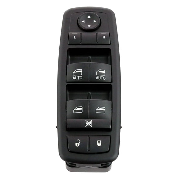 DAMAIJOY 1pc Power Door Window Control Switch Front Left Driver Side Black for Dodge for Durango 3.6L/5.7L 14-19 & 6.4L 18-19,for Jeep for Grand Cherokee 3.0L/3.6L/5.7L/6.4L 14-19 & 6.2L 18-19