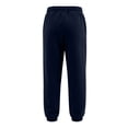 thumbnail image 6 of Baggy Joggers Men Sweatpants Lounge Casual Jogging Pants Cuffed High Waist Drawstring 2 Deep Pockets Workout Fashion Streetwear Soft Athletic Loose Joggers Pants Navy L, 6 of 9