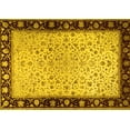 thumbnail image 1 of Ahgly Company Indoor Rectangle Oriental Yellow Traditional Area Rugs, 5' x 8', 1 of 4