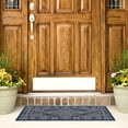 thumbnail image 4 of SAFAVIEH Courtyard Henrietta Medallion Indoor/Outdoor Area Rug, Navy/Beige, 2' x 3'7", 4 of 8
