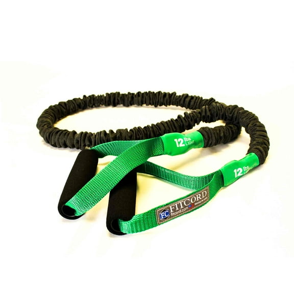 FitCord Resistance Band- 6 ft Light (12lb)