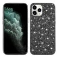 thumbnail image 1 of Case For Samsung S25 Black Electroplated Glitter Leather Coarse Powder Diamond Leather, 1 of 1